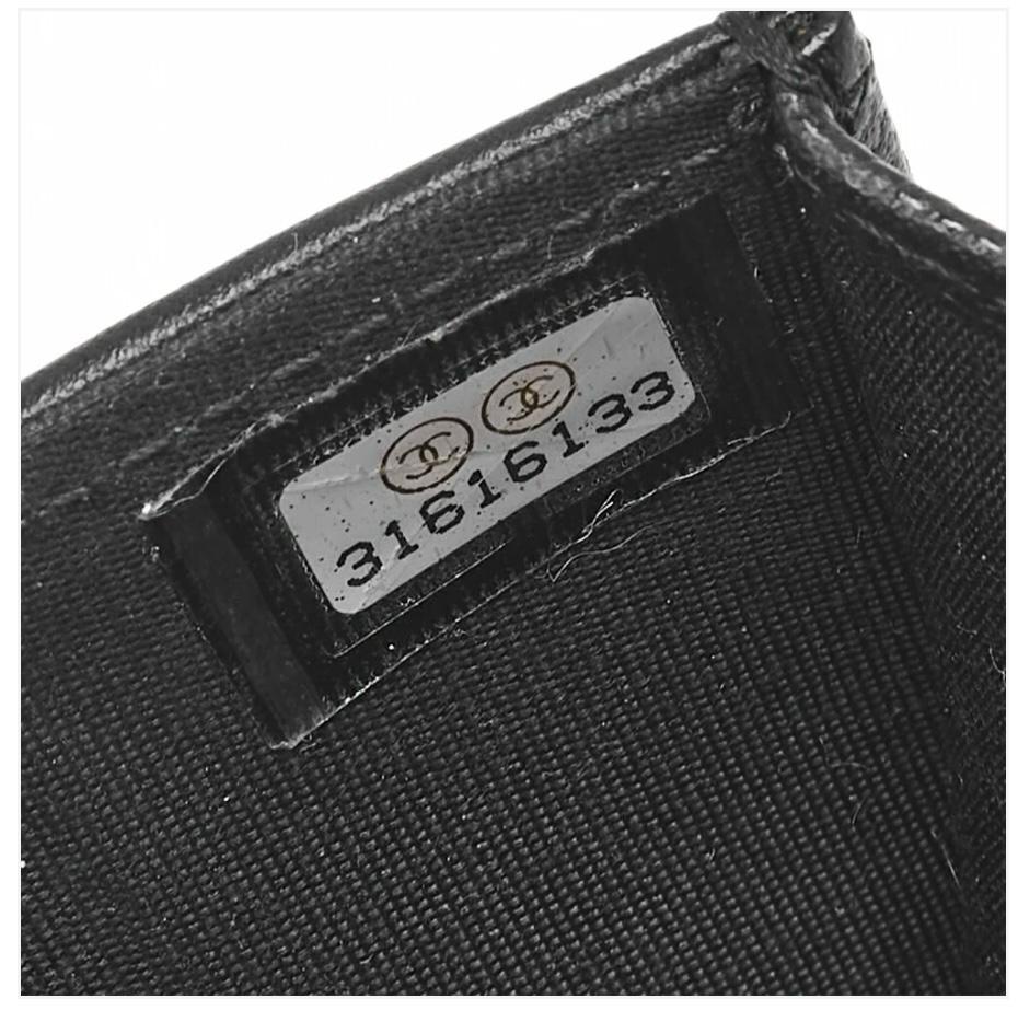 Sac Chanel Boy Ceinture Mini cuir caviar noir /Eternel Luxe
