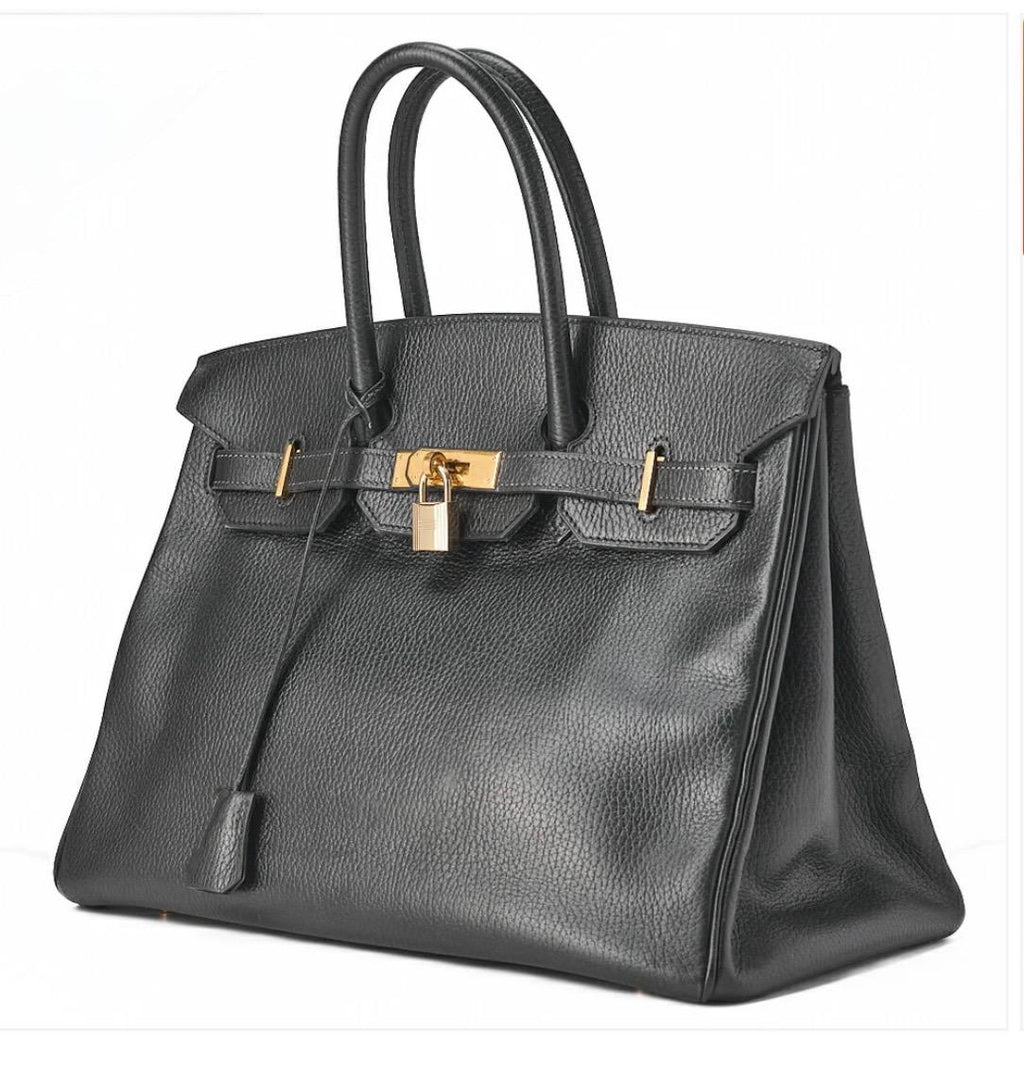 Sac Hermès Birkin 35 Noir Ardennes Vintage – Birkin Hermès Occasion Authentifié