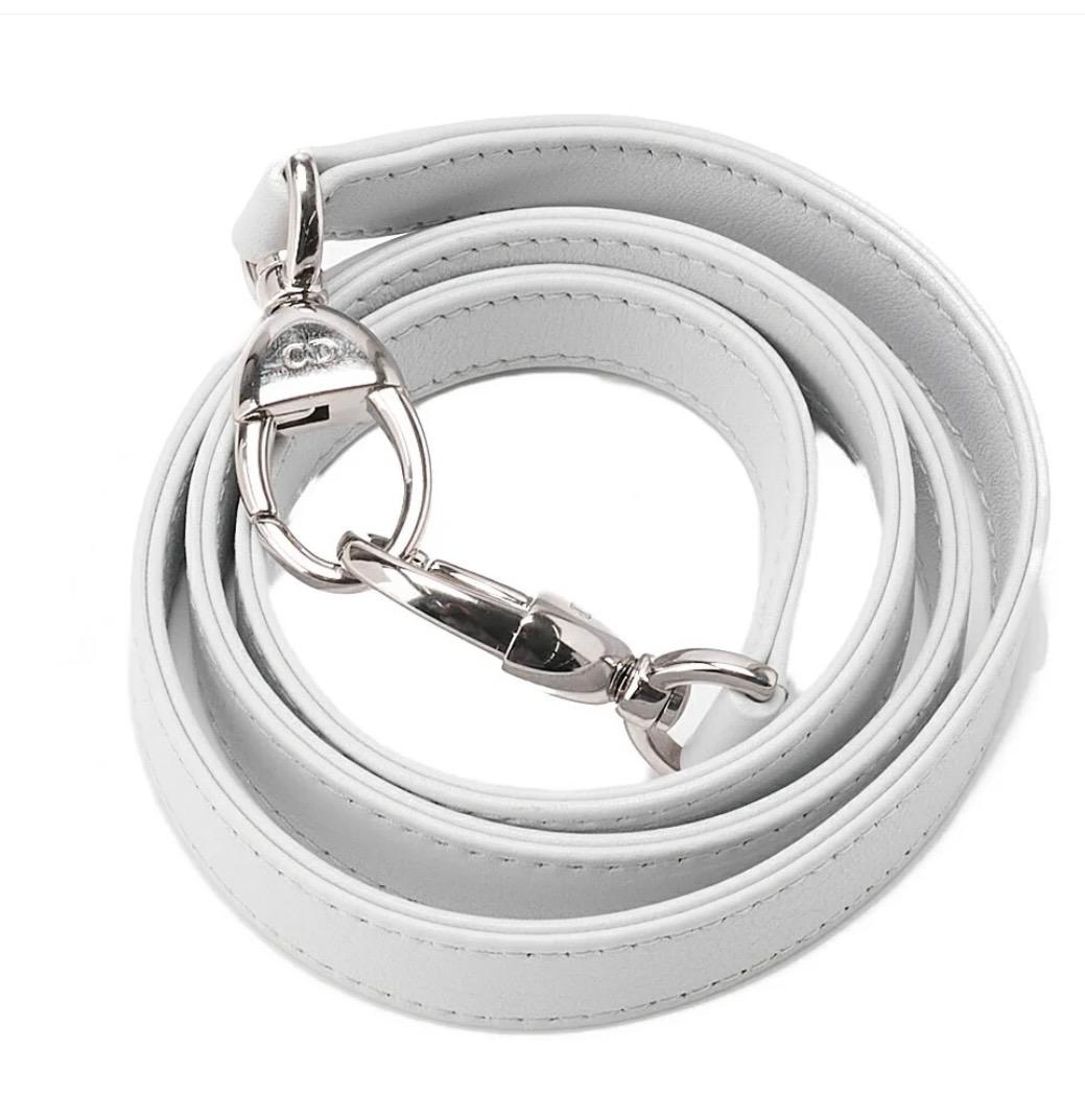 Sac Lady Dior Cannage cuir d'agneau banc/ Eternel Luxe