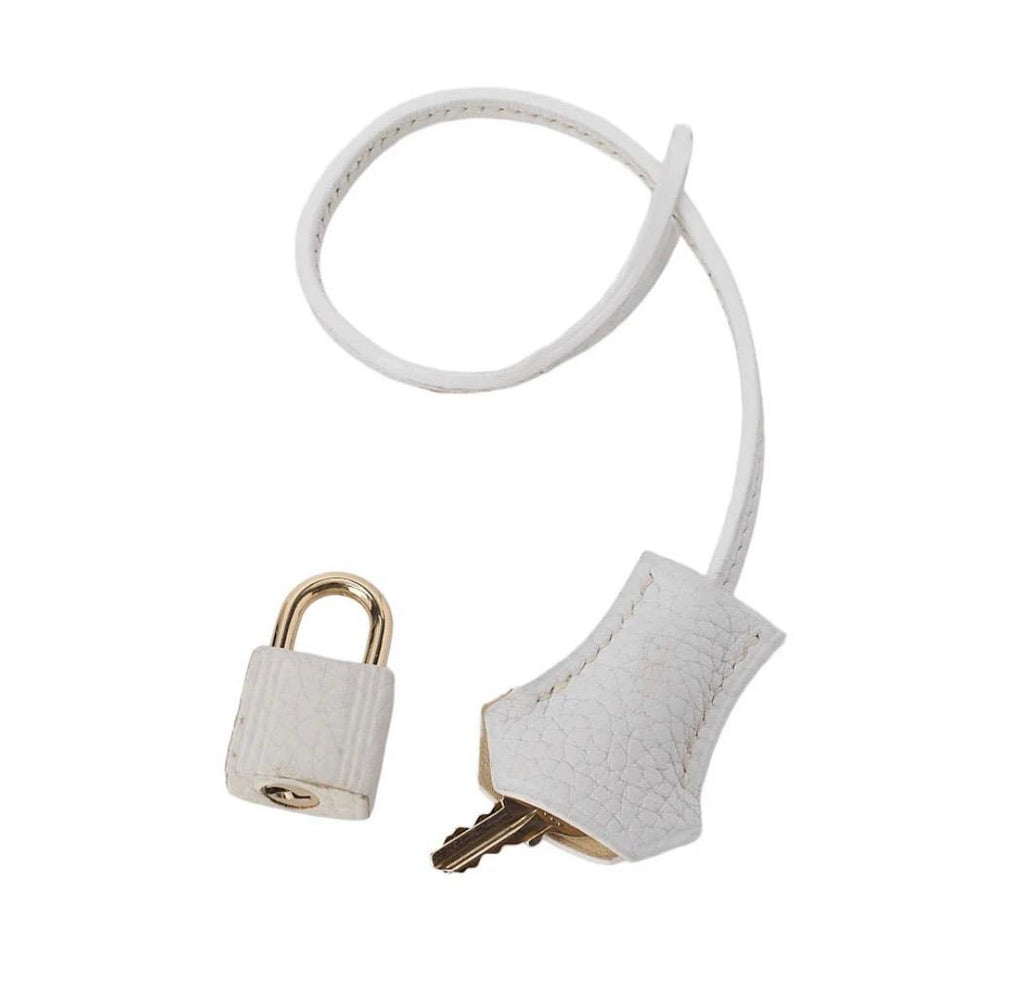 Sac HERMÈS Birkin 35 Tryon Clemence Blanc - Eternel Luxe