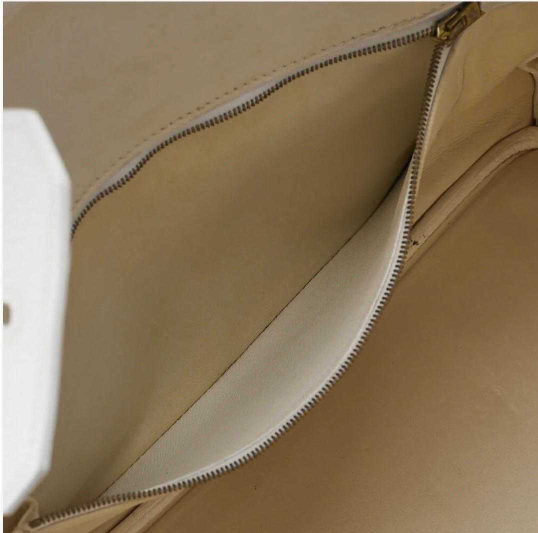 Sac HERMÈS Birkin 35 Tryon Clemence Blanc - Eternel Luxe