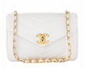 Sac CHANEL Big Coco en cuir caviar blanc /Eternel Luxe