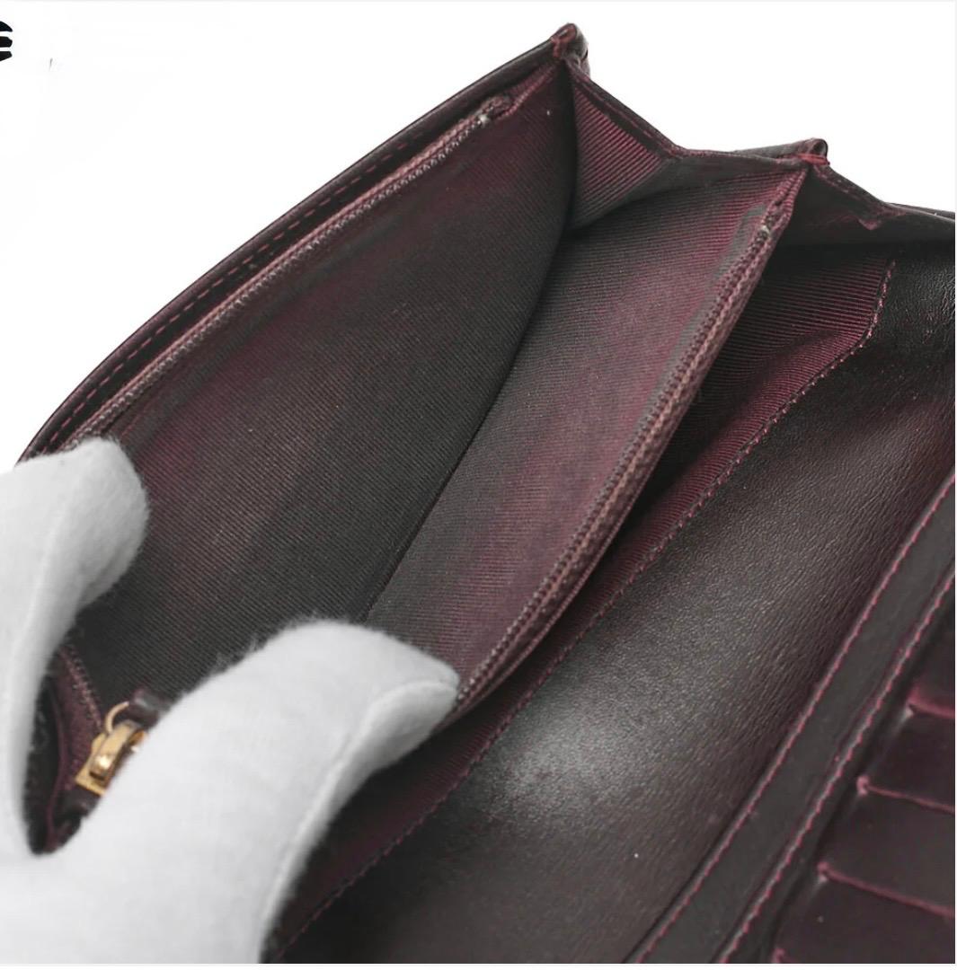 Portefeuille  CHANEL Matelassé  cuir caviar noir Eternel Luxe seconde main