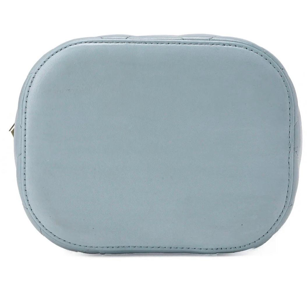 Sac CHANEL Coco Mark Circle Coco à cordon, en cuir d'agneau blanc / Eternel Luxe / Seconde main