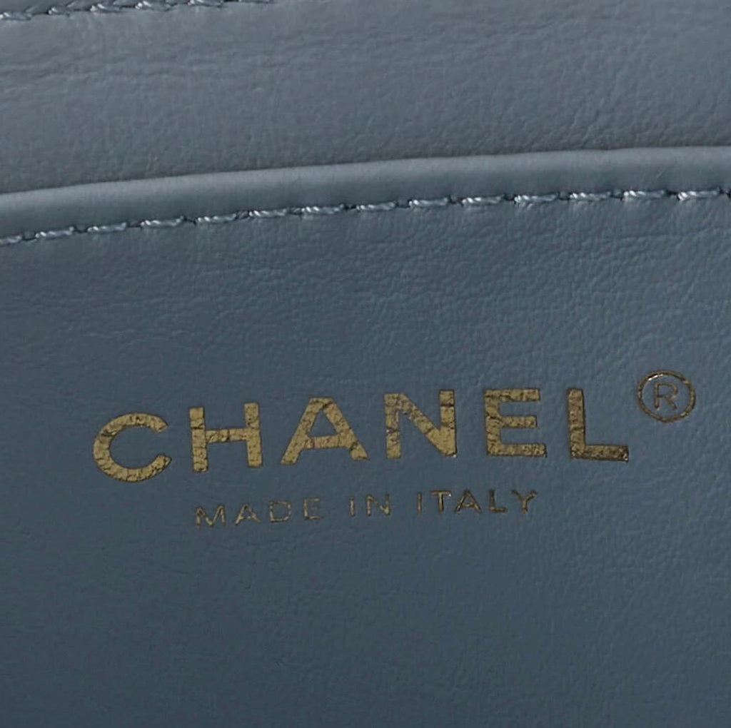 Sac CHANEL Coco Mark Circle Coco à cordon, en cuir d'agneau blanc / Eternel Luxe / Seconde main