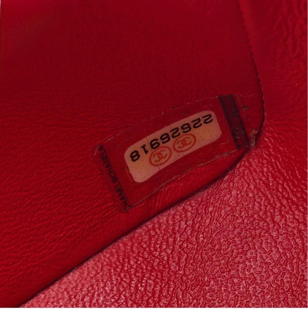 Sac Chanel Mini Matelassé Rouge 17 cm Cuir Agneau – Authentique