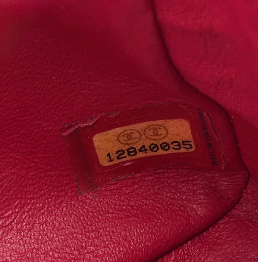 Sac Chanel Mini Matelassé  cuir caviar rose- 17 Cm- Chanel Occasion
