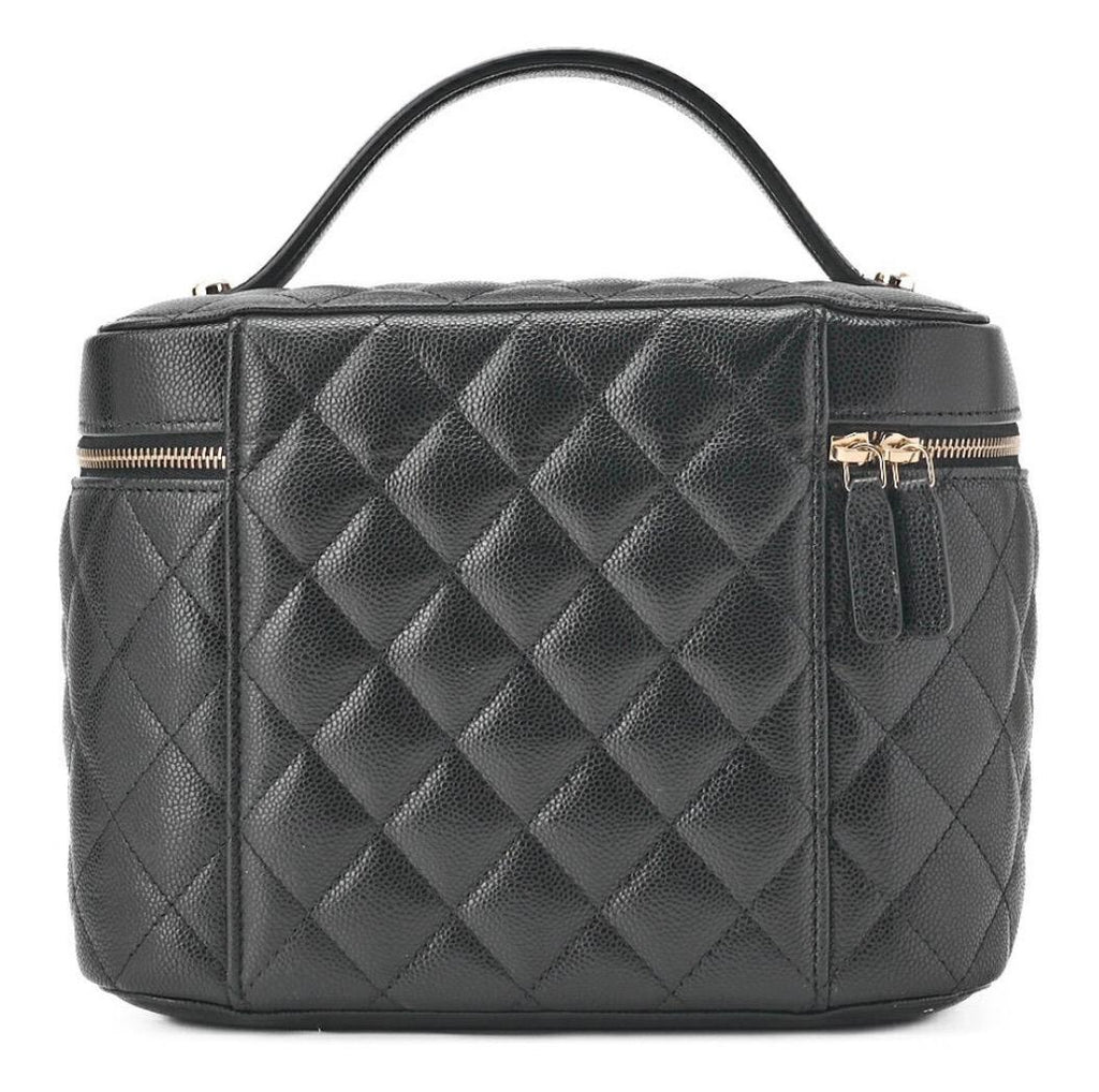 Chanel Vanity Caviar Noir Matelassé