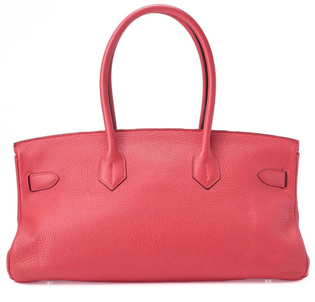 Sac Hermès HAC 42 cuir Clémence Bougainvillea – Birkin Hermès Occasion Authentifié