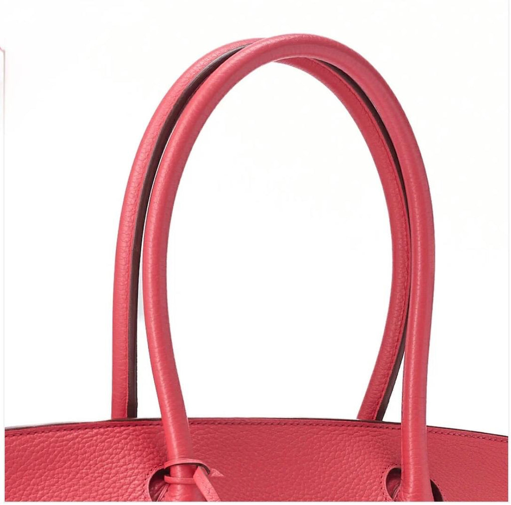 Sac Hermès HAC 42 cuir Clémence Bougainvillea – Birkin Hermès Occasion Authentifié