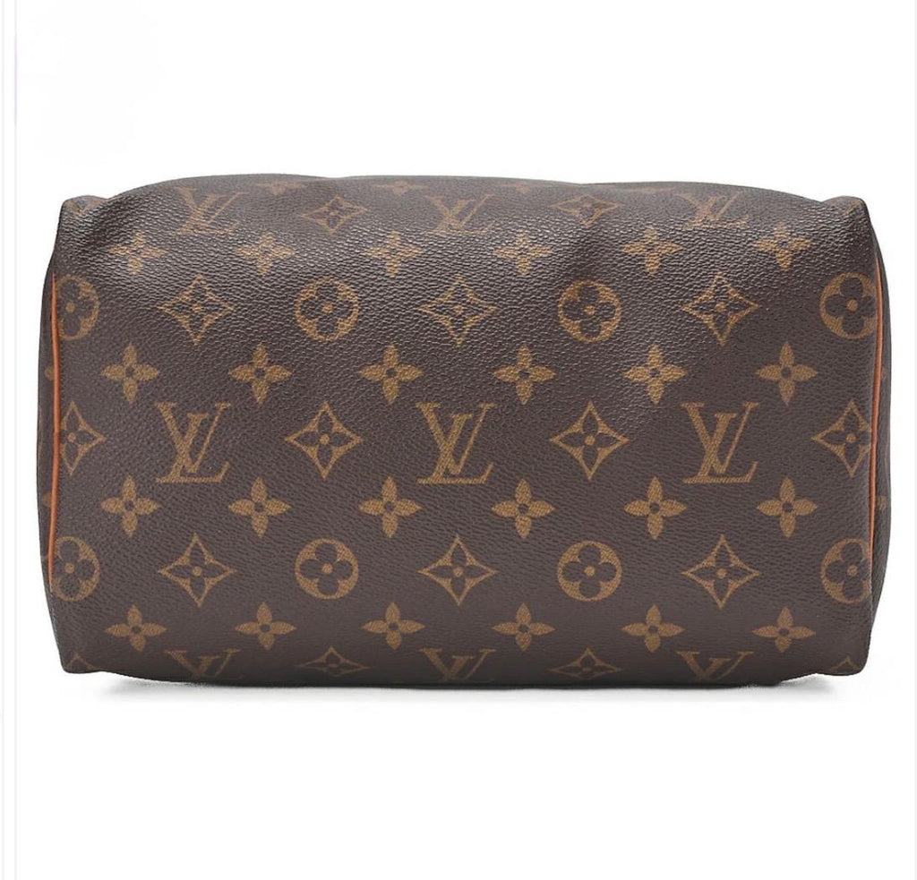 Louis Vuitton Speedy 25 Monogram – Sac à main iconique en toile Monogram marron seconde main