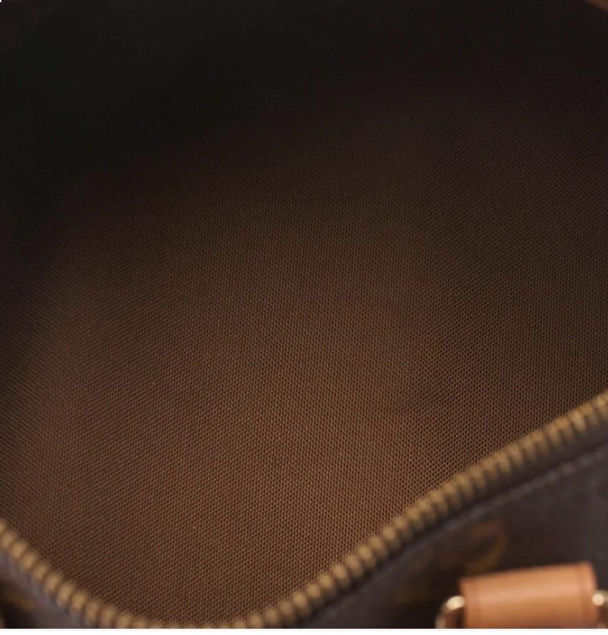 Louis Vuitton Speedy 25 Monogram – Sac à main iconique en toile Monogram marron seconde main