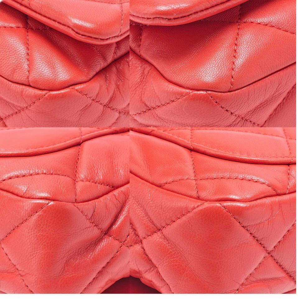 Pochette banane Chanel matelassée rouge